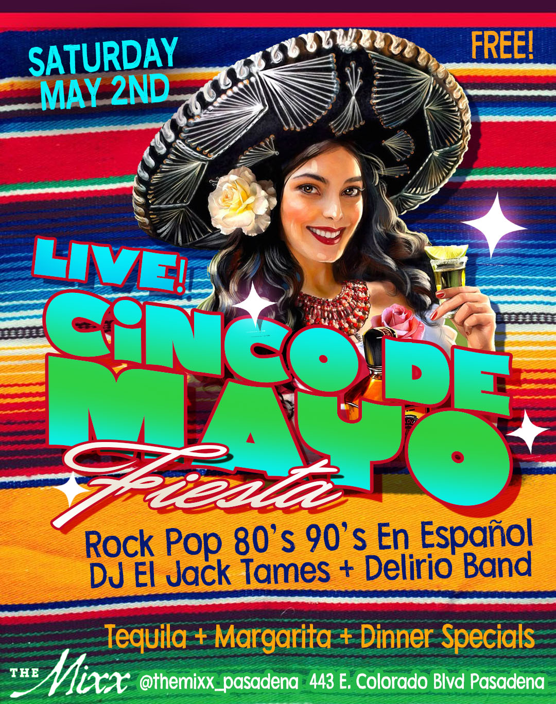 You are currently viewing CINCO DE MAYO FIESTA, TOCADA y BAILE!
