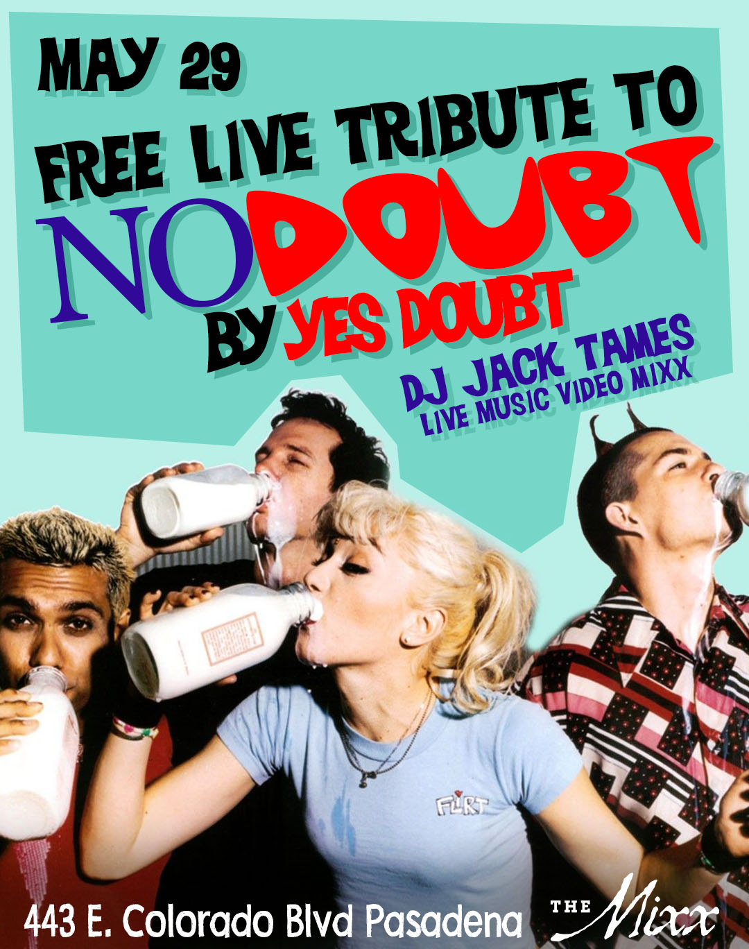 You are currently viewing FREE Live Tribute to NO DOUBT Show and Dance Party