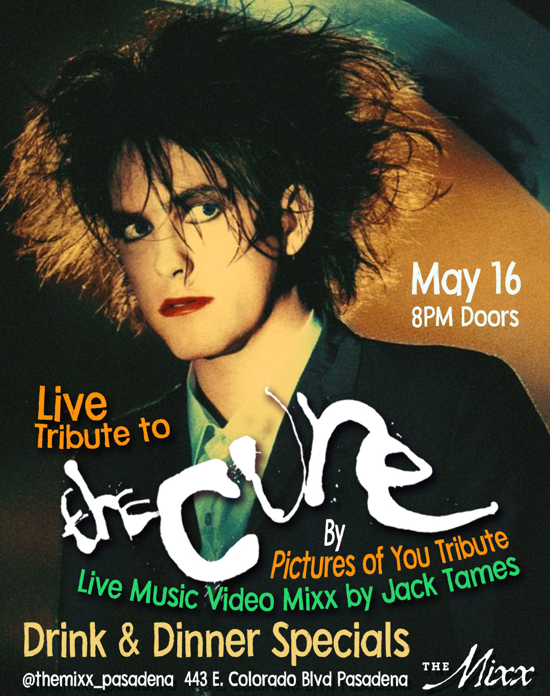 You are currently viewing Live Tribute to The Cure by Pictures of You, Live Show & Dance Party