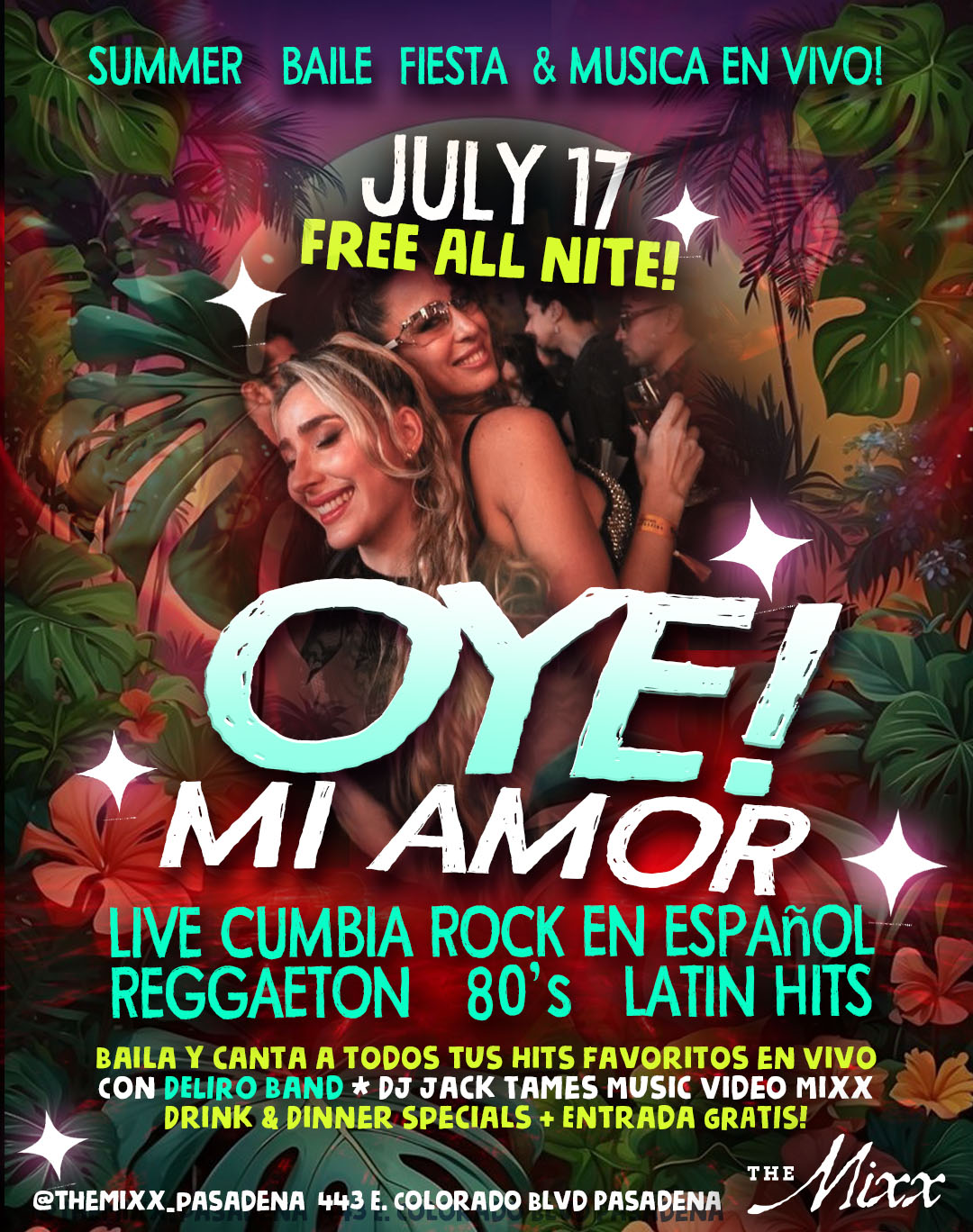 You are currently viewing OYE MI AMOR, Latin Dance Fiesta and Live Show