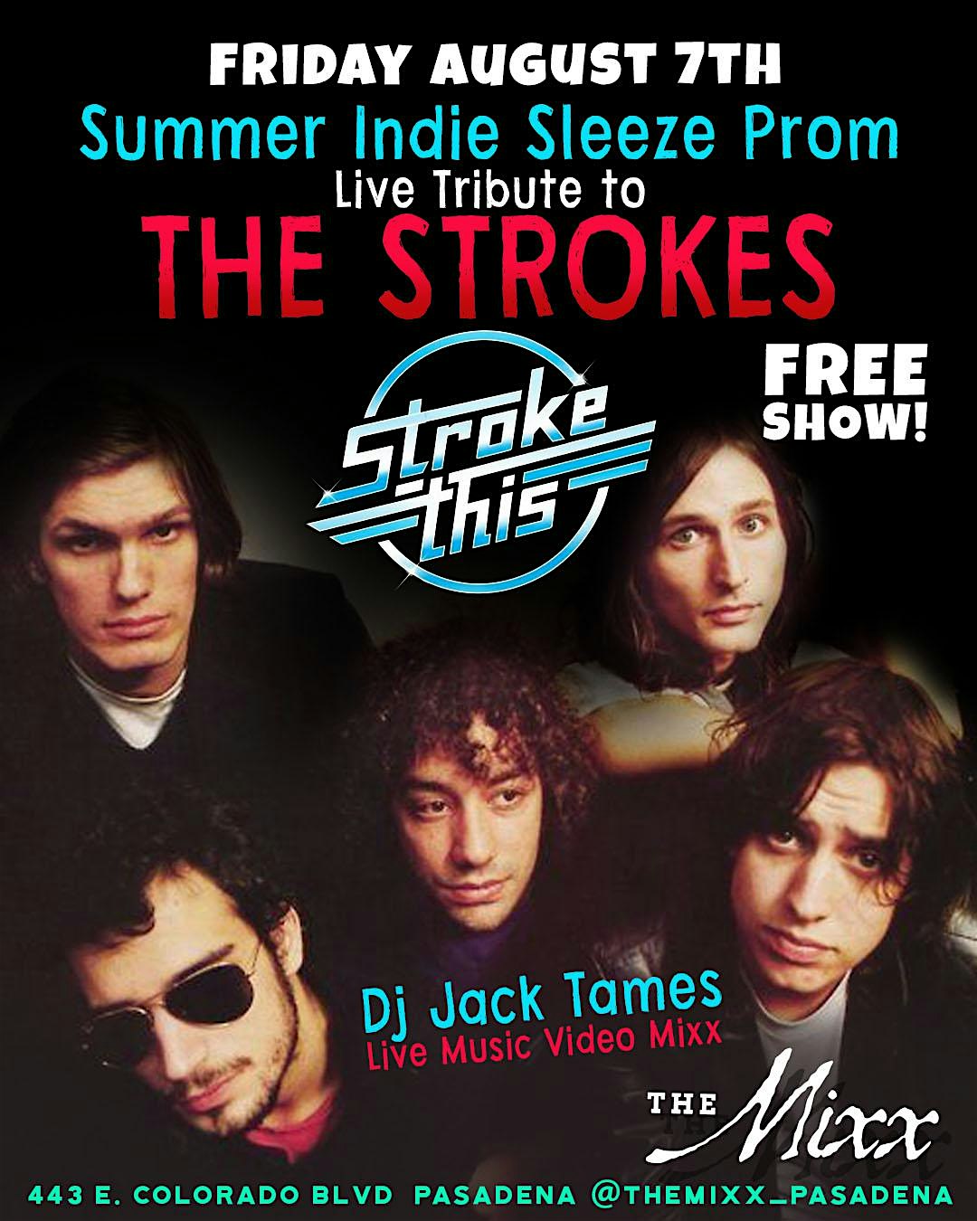 You are currently viewing Summer Indie Sleaze Prom with live tribute to The Strokes