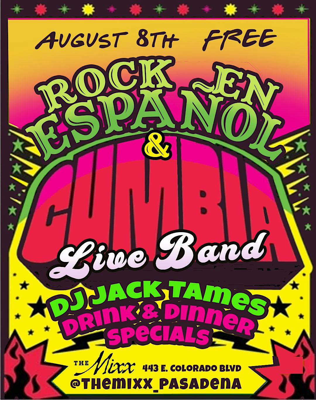 You are currently viewing Noche de Cumbias y Rock En Español en VIVO!