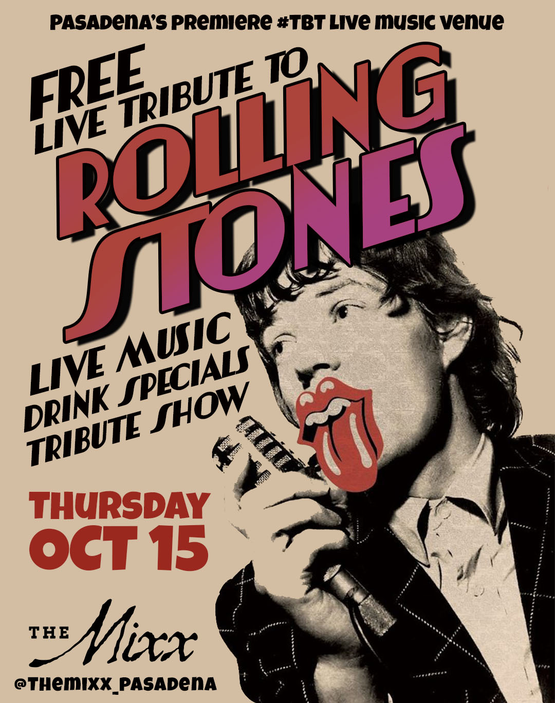 You are currently viewing FREE Live Tribute to The Rolling Stones Show